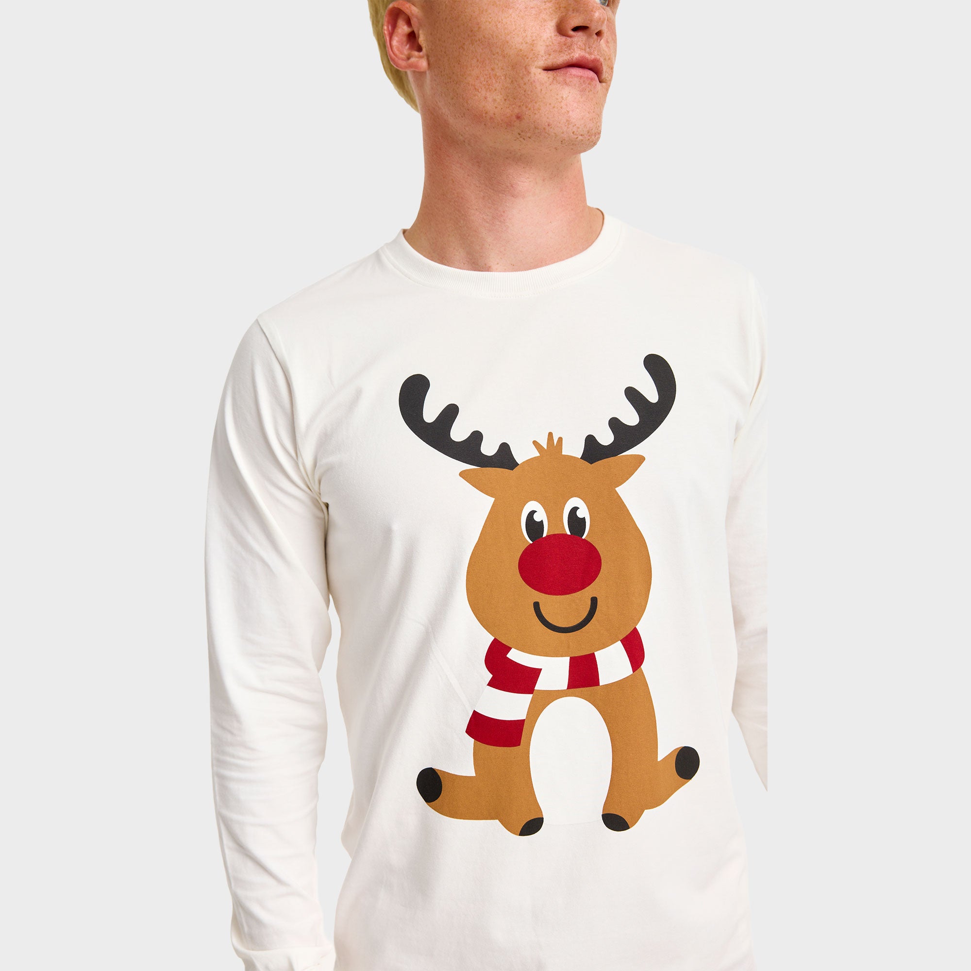 The Reindeer Pyjamas Top - Herre
